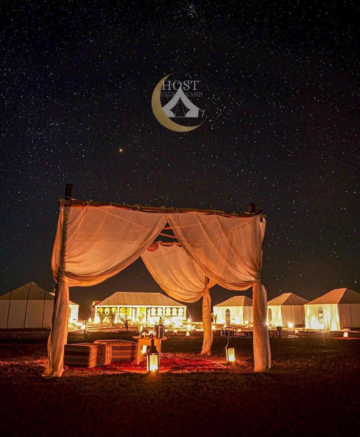 Hotel Host Luxury Camp à Merzouga Extérieur photo