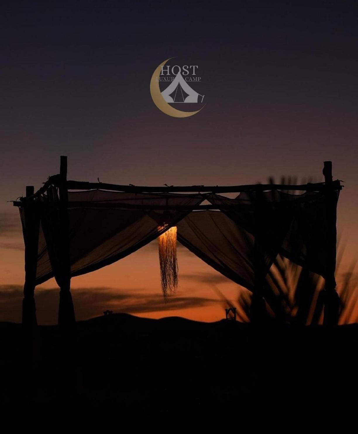 Hotel Host Luxury Camp à Merzouga Extérieur photo