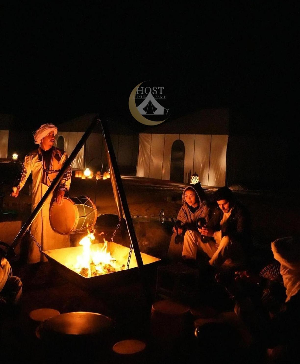 Hotel Host Luxury Camp à Merzouga Extérieur photo